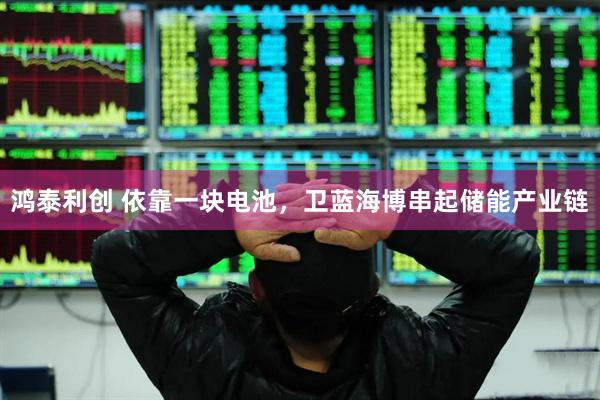 鸿泰利创 依靠一块电池，卫蓝海博串起储能产业链